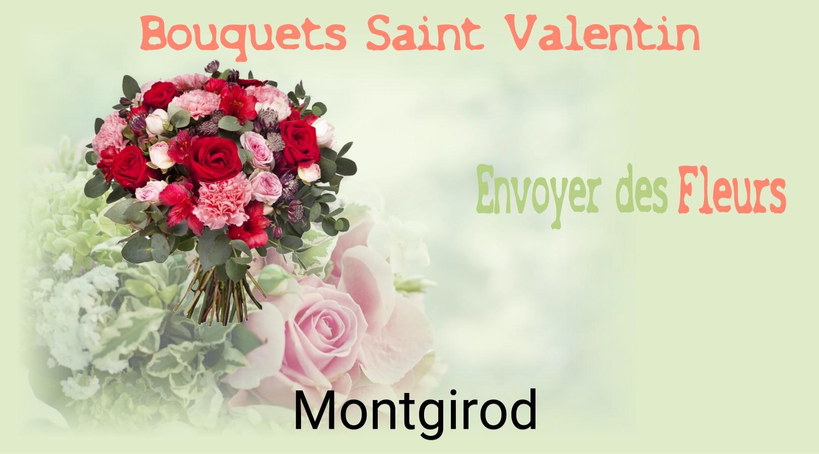 Roses de Saint-Valentin livrées à Montgirod